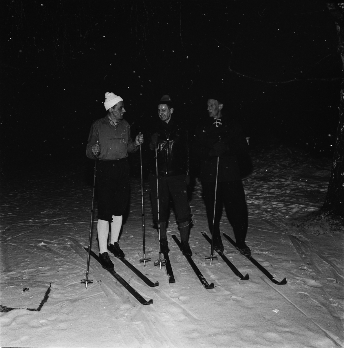 Skidåkning - "uppländsk släkttrio i Vasaloppet", Uppsala 1962