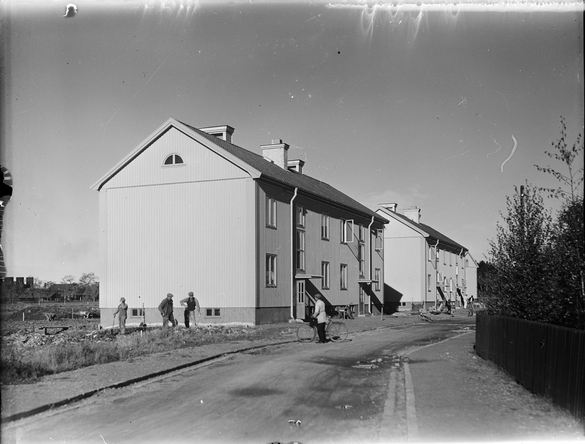 Flerbostadshus, Auroragatan, Svartbäcken, Uppsala oktober 1934