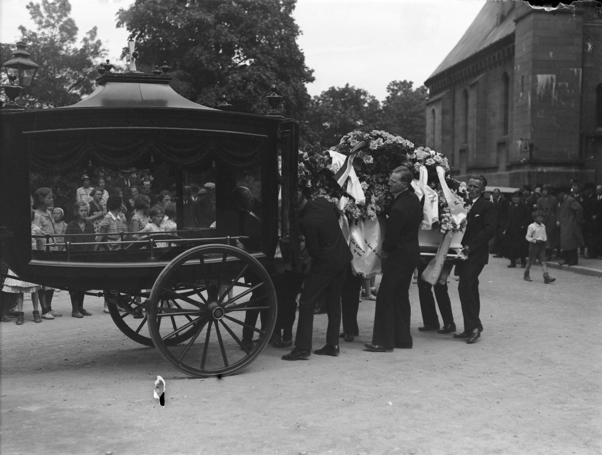 Peder Svendsens begravelse
