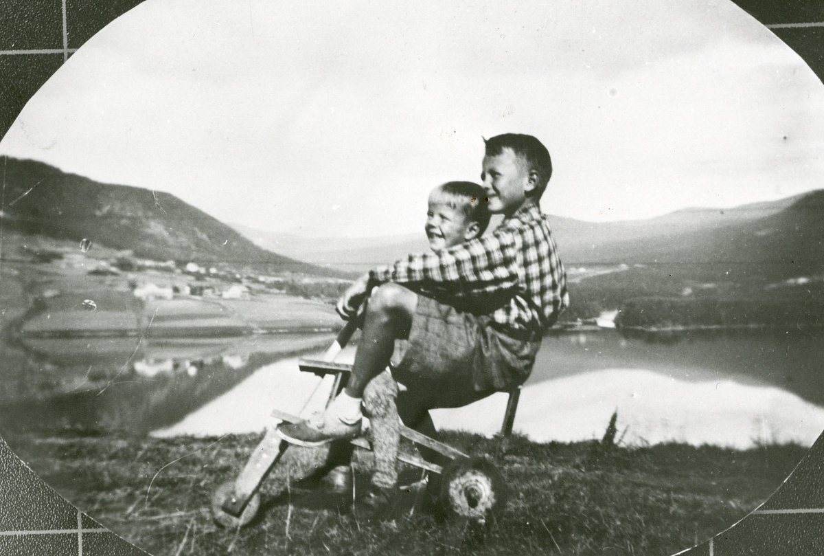 Heimegjord tresykkel i Volbu 1939.
