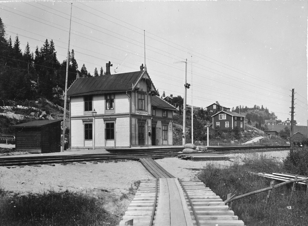 Sprängsviken station.