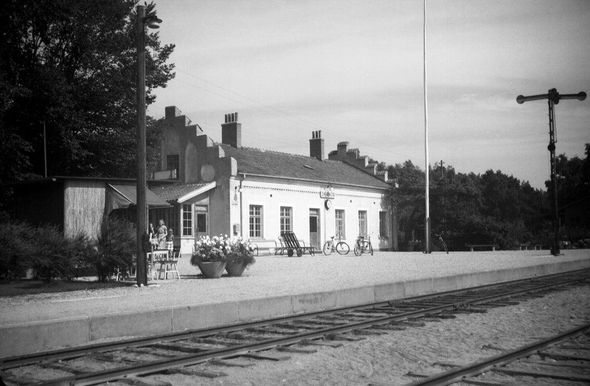 Vellinge - Skanör - Falsterbo Järnväg, HSFJ,  Skanör station