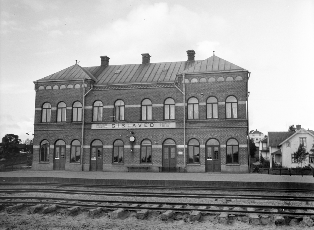 Gislaved station.