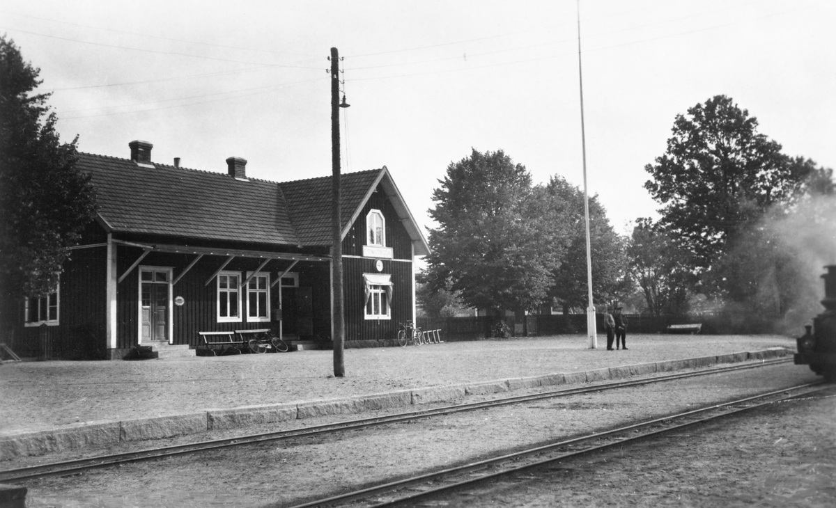 Eringsboda järnvägsstation.