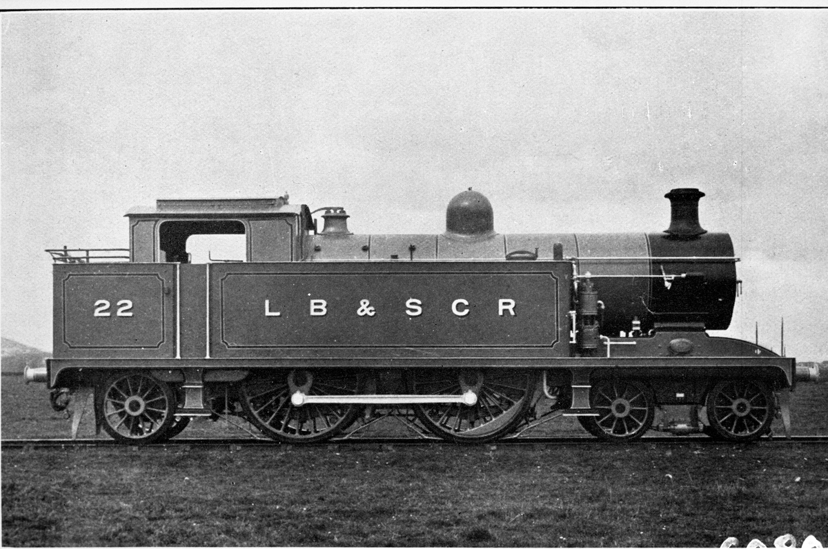 (London Brighton & South Coast Railway) LB&SCR lok 22 - Järnvägsmuseet ...
