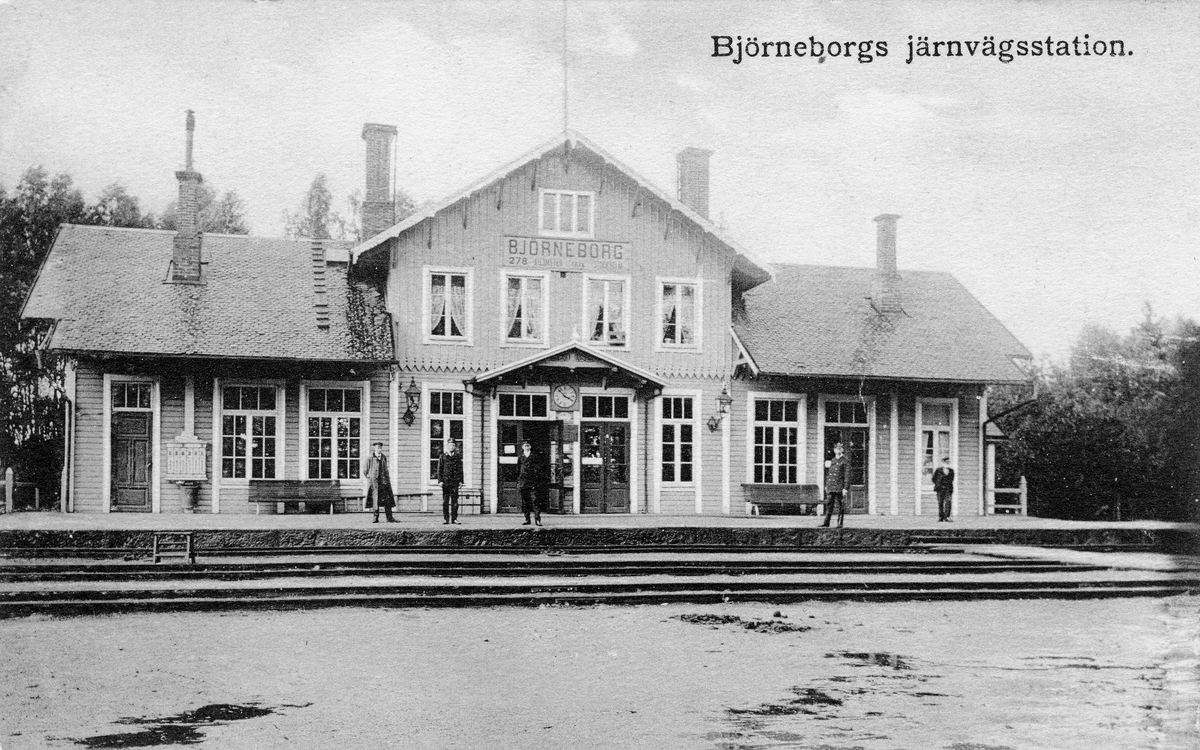Björneborgs järnvägsstation.