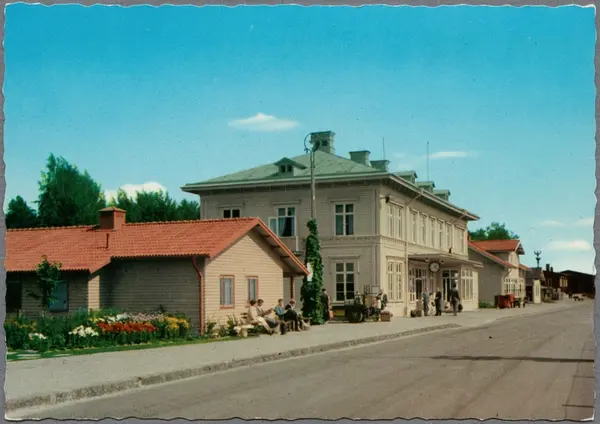 Köping Station. - Järnvägsmuseet / DigitaltMuseum