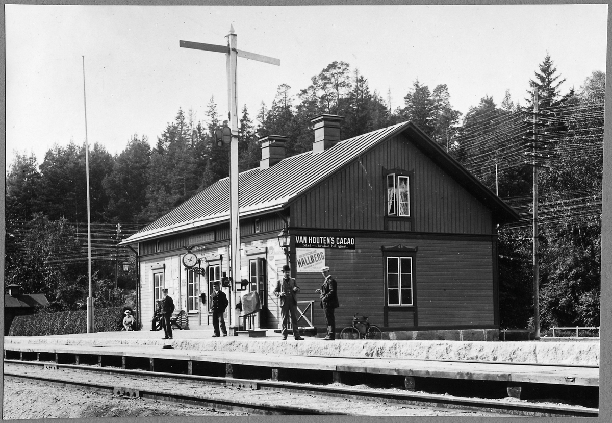 Kungsängen station vid sekekskiftet.
