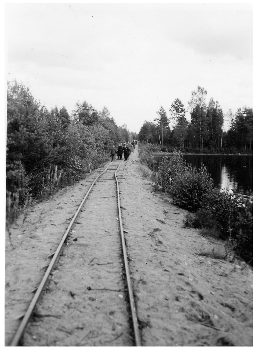 Pågående upprivning av Vimmerby – Ydrebanan.