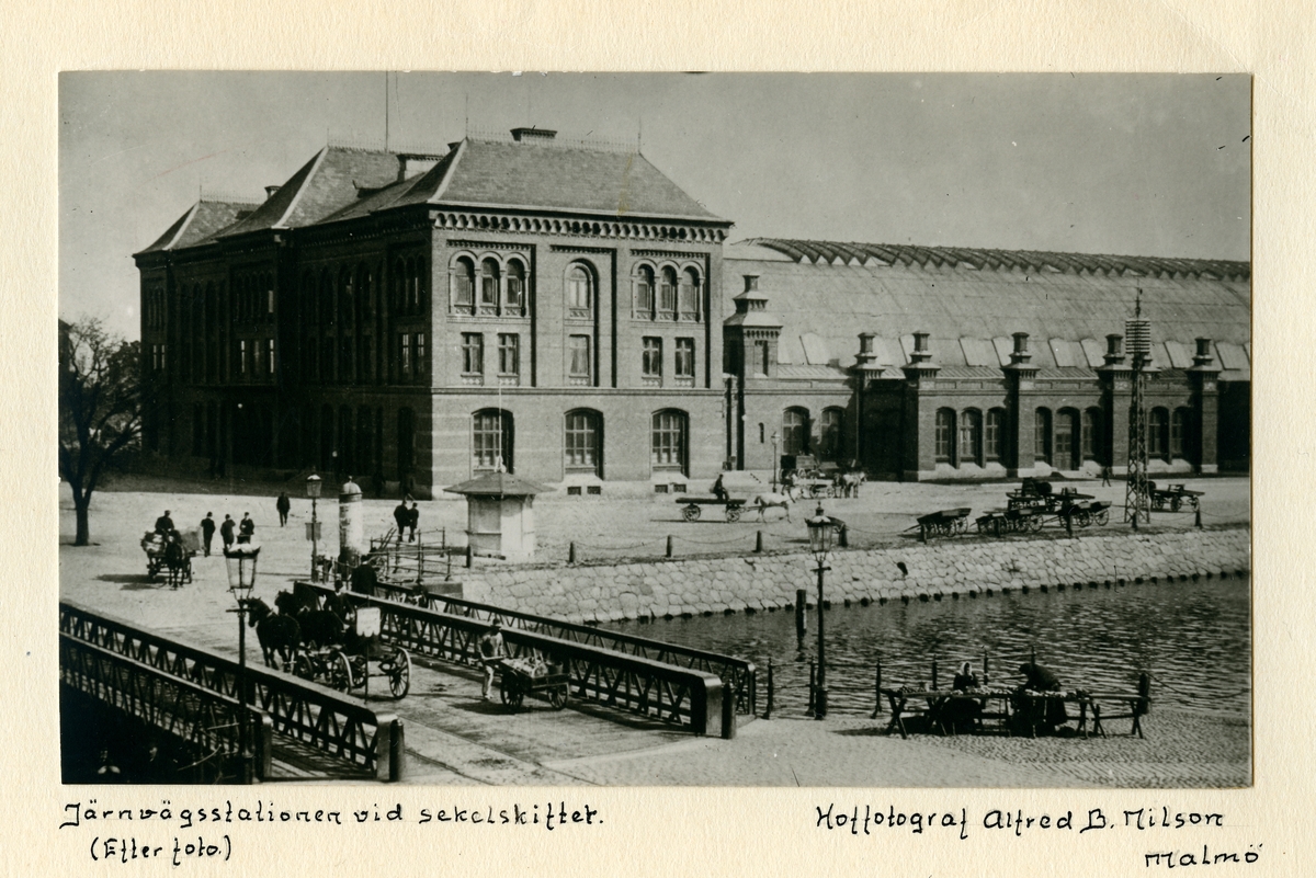 Malmö Central järnvägsstation.