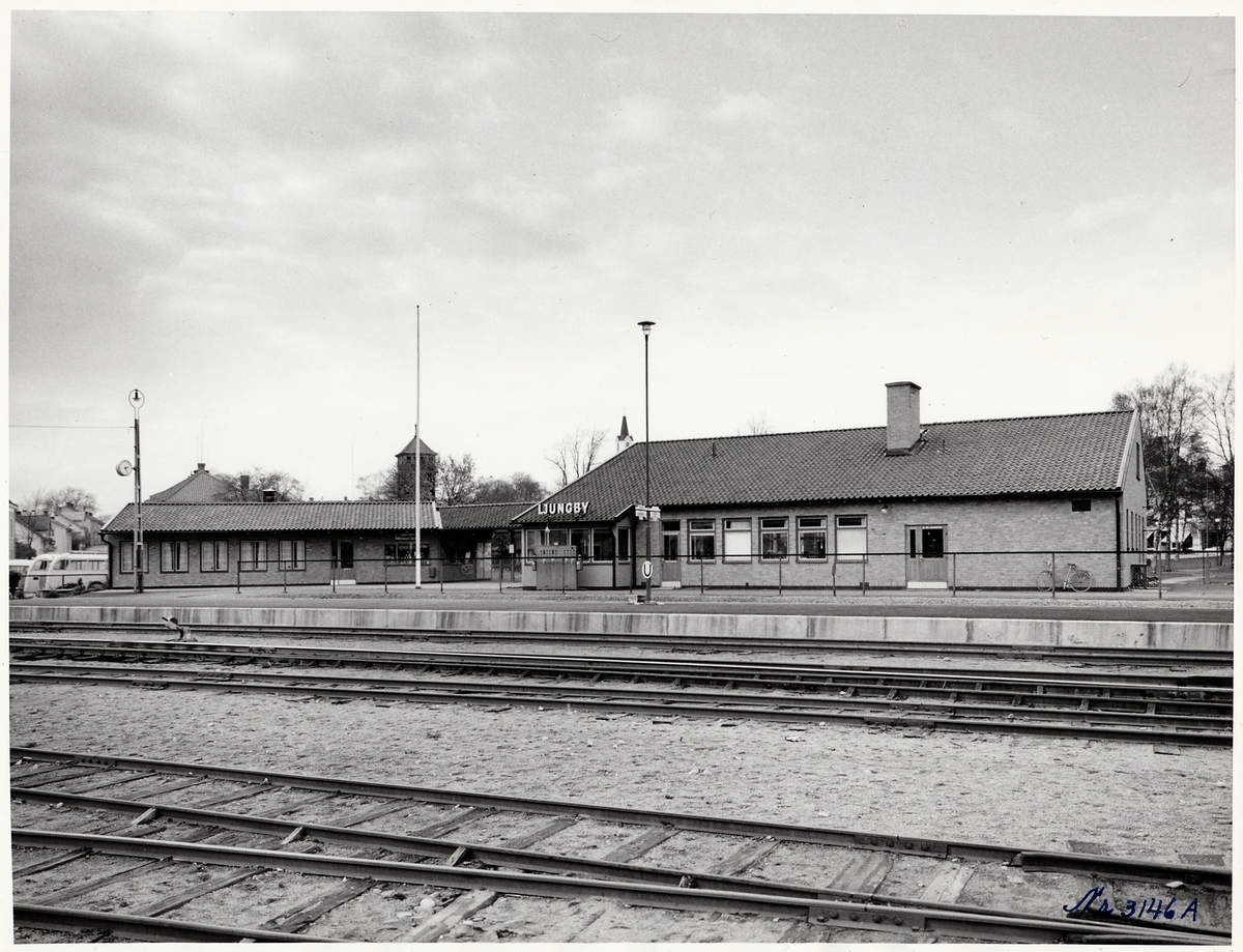 Ljungby station.
