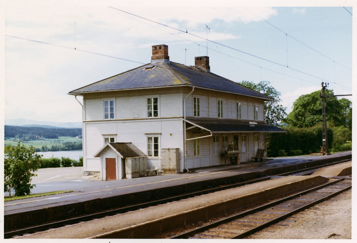 Fränsta station. - Järnvägsmuseet / DigitaltMuseum