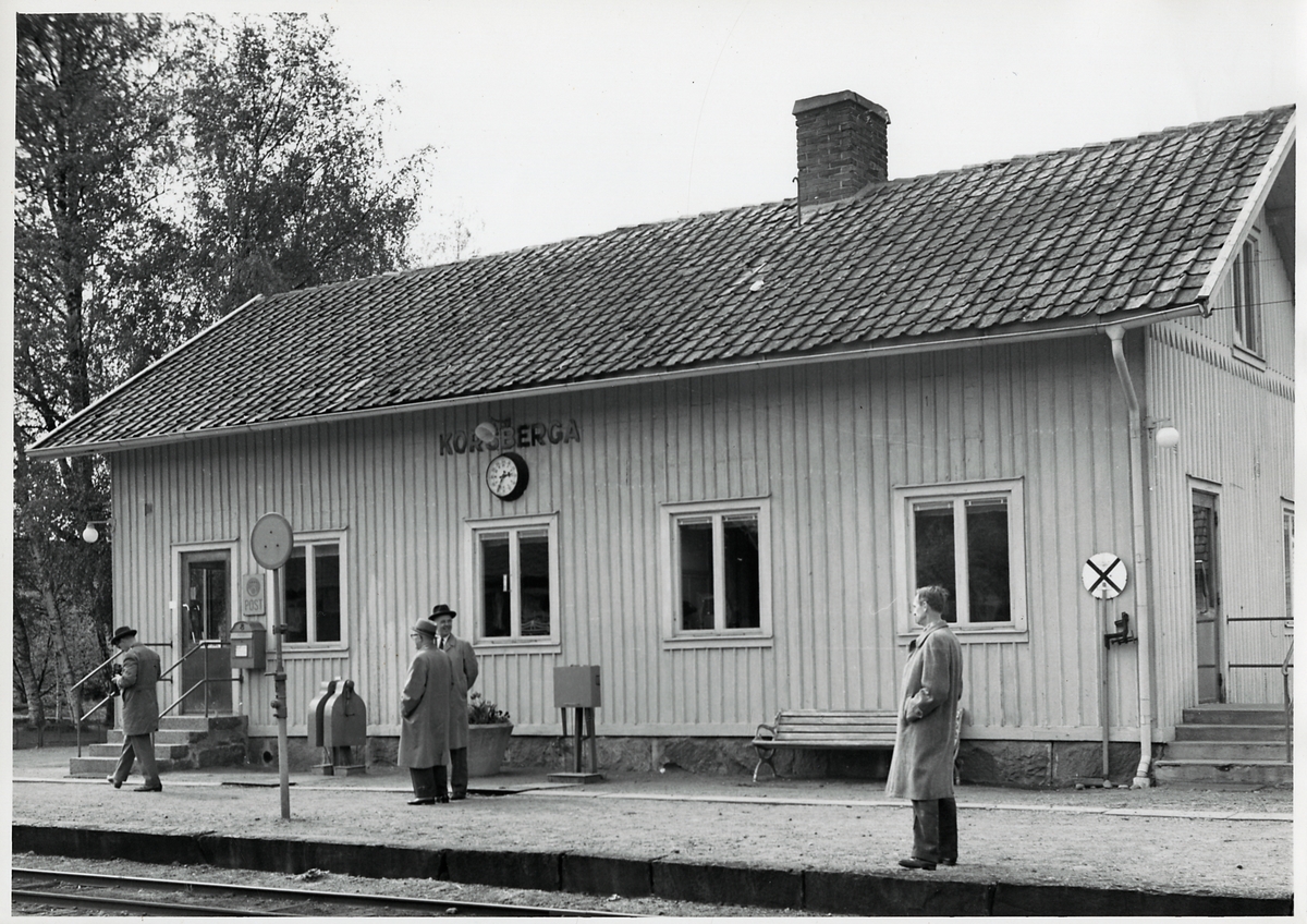 Korsberga station.