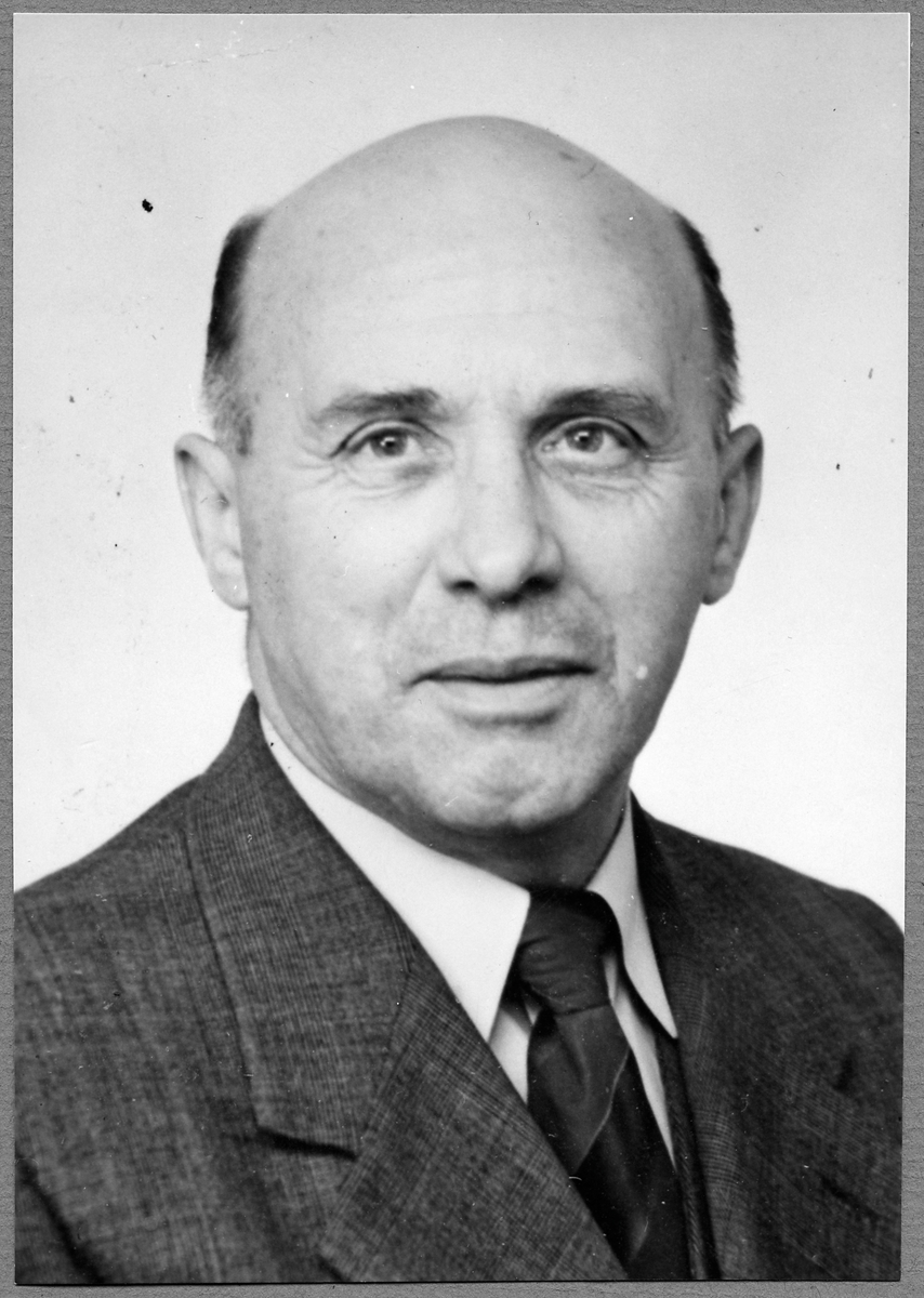 B. W. Blomgren, stationsmästare i Gammelstad 1955 - 1957.