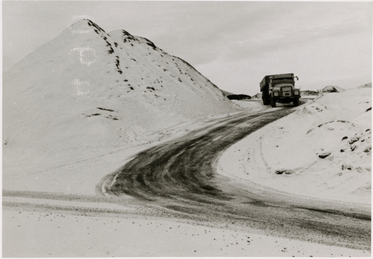Transport vid Tuna-Hästberg gruva 1964.