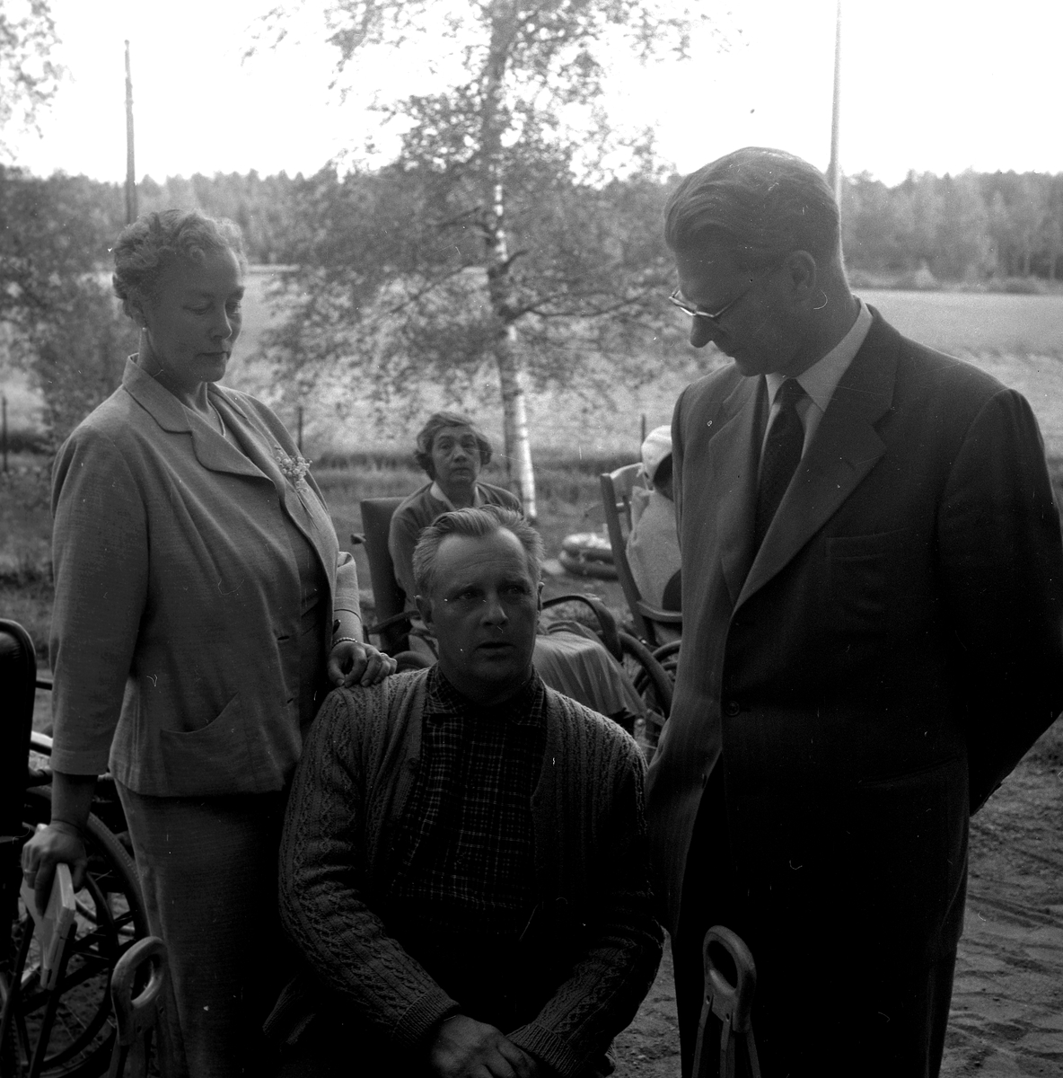 Hem för MS-sjuka i Sundbyvik.
12 juni 1958.