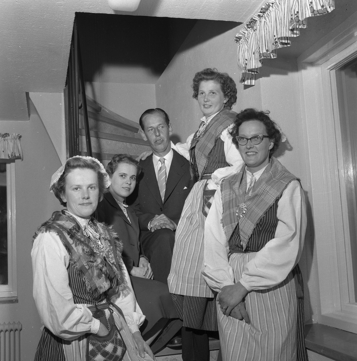 Kräcklinge nya hembygdsgård.
5 juni 1958.