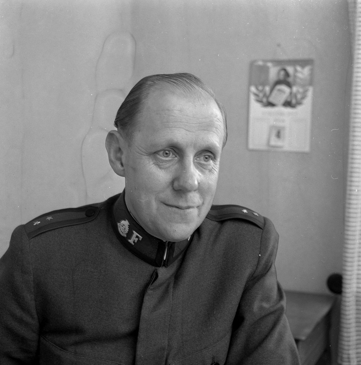 Ny brigadör på Frälsningsarmén.
5 september 1958.