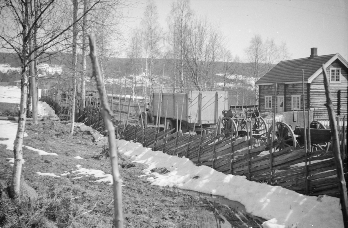 Felttoget i 1940 - norske styrker reiser ut fra Forset