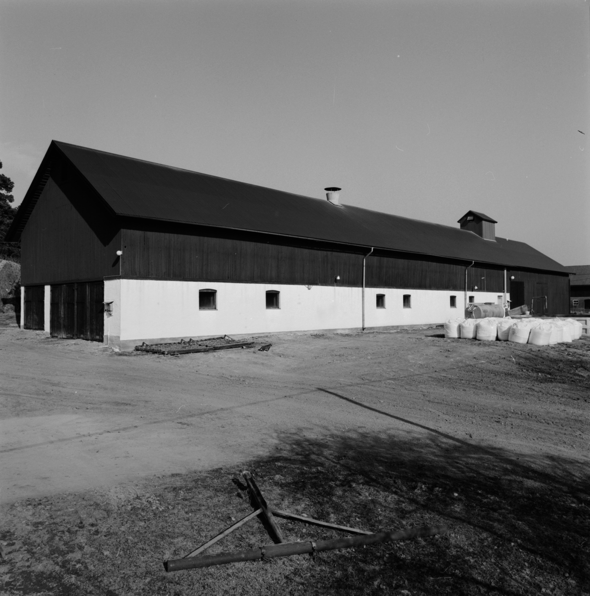 Svinhuset, Stora Bärsta, Uppsala-Näs socken, Uppland april 1981