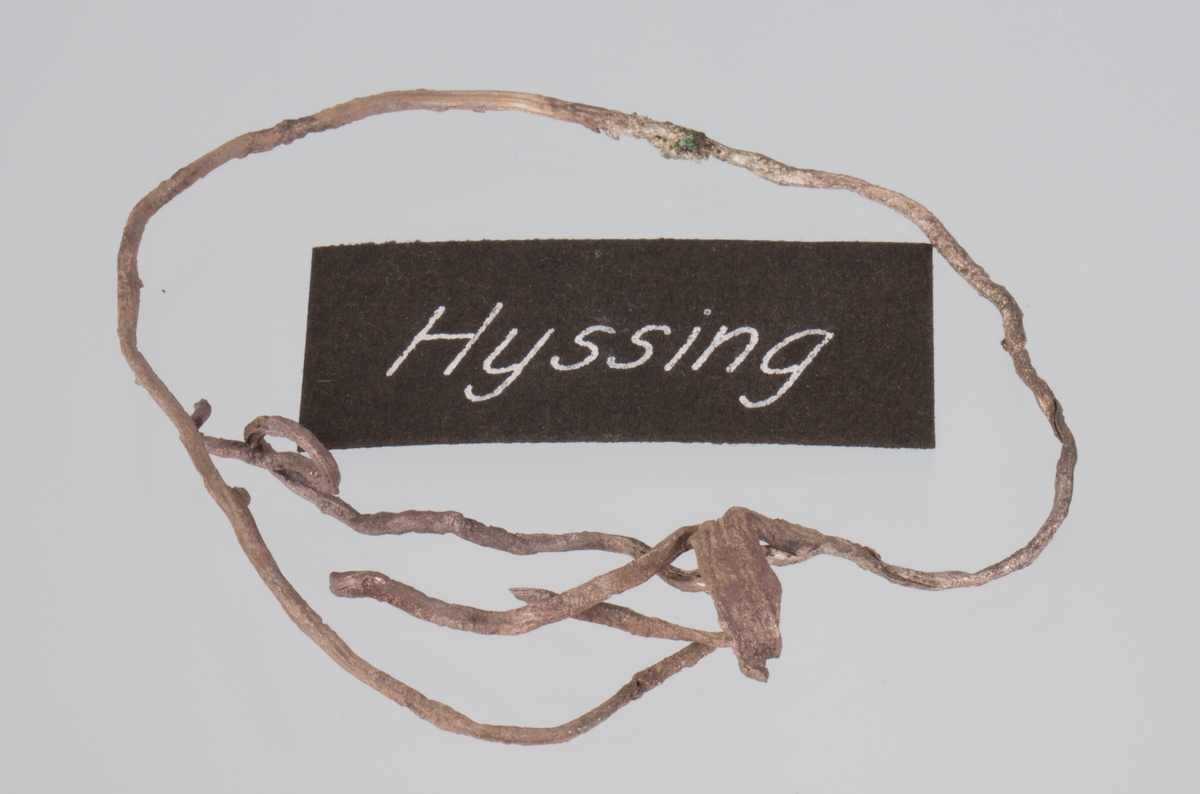 "Hyssing"
Vekt: 6,25 g
Størrelse: 7,6 x 6 x 1 cm
