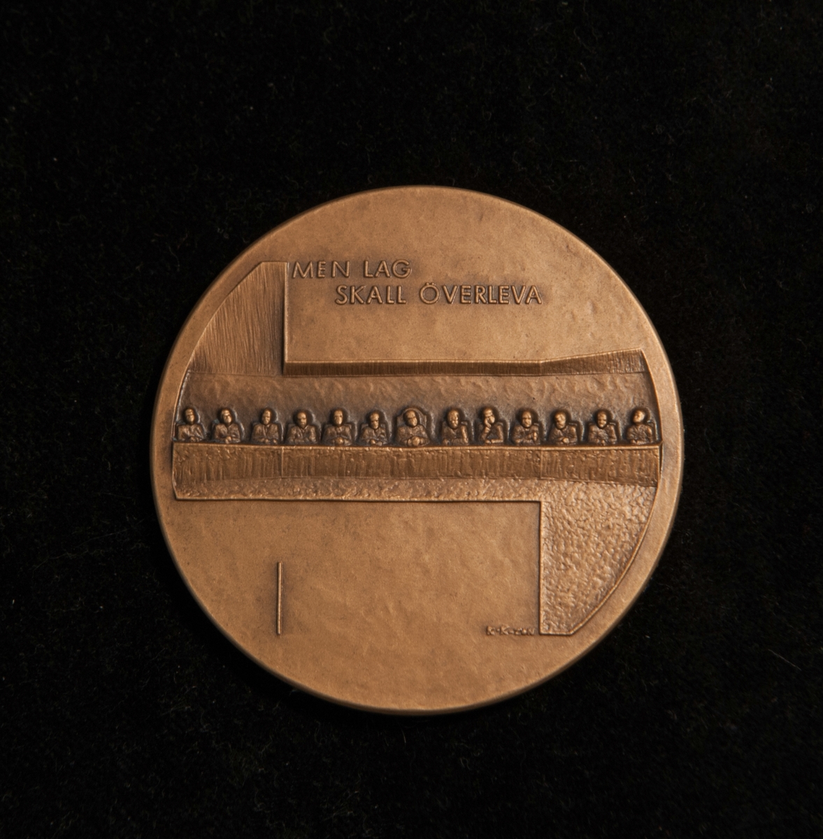 Bronsrelief Jönköpings läns museum / DigitaltMuseum