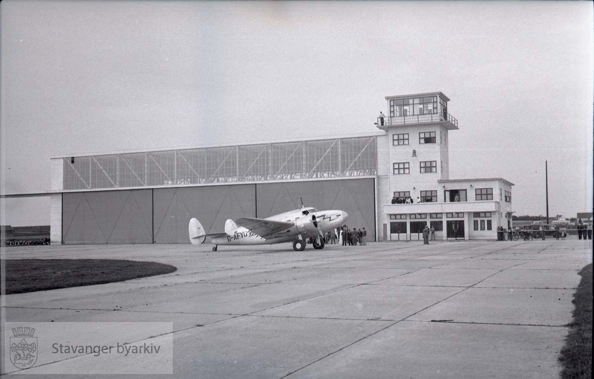 Britiske fly til Sola flyplass i 1939