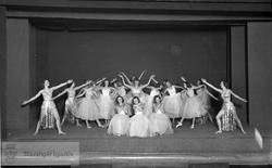 Ballettdansere på scenen