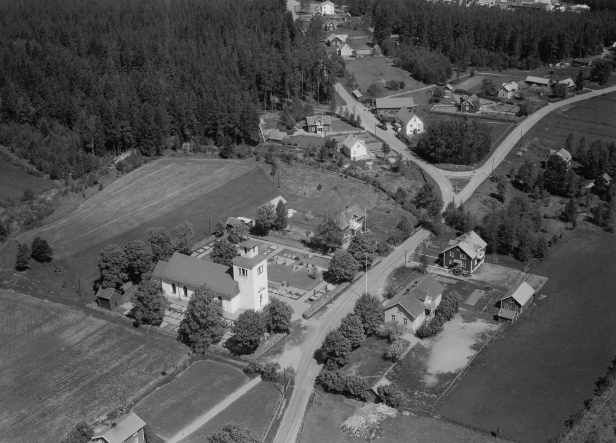 Flygfoto över Bellö i Eksjö kommun. Nr P 217