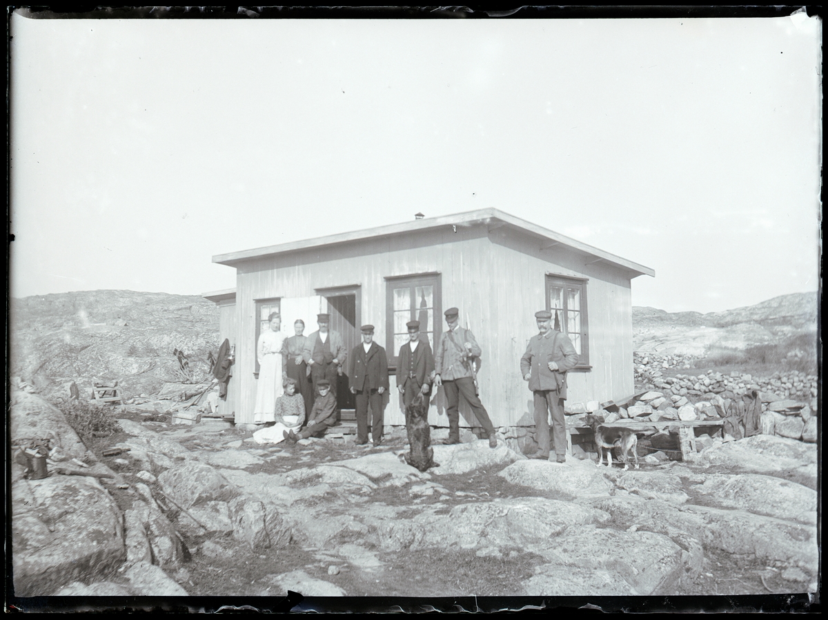 Lindholmen, öster om Kornöarna oktober 1907.