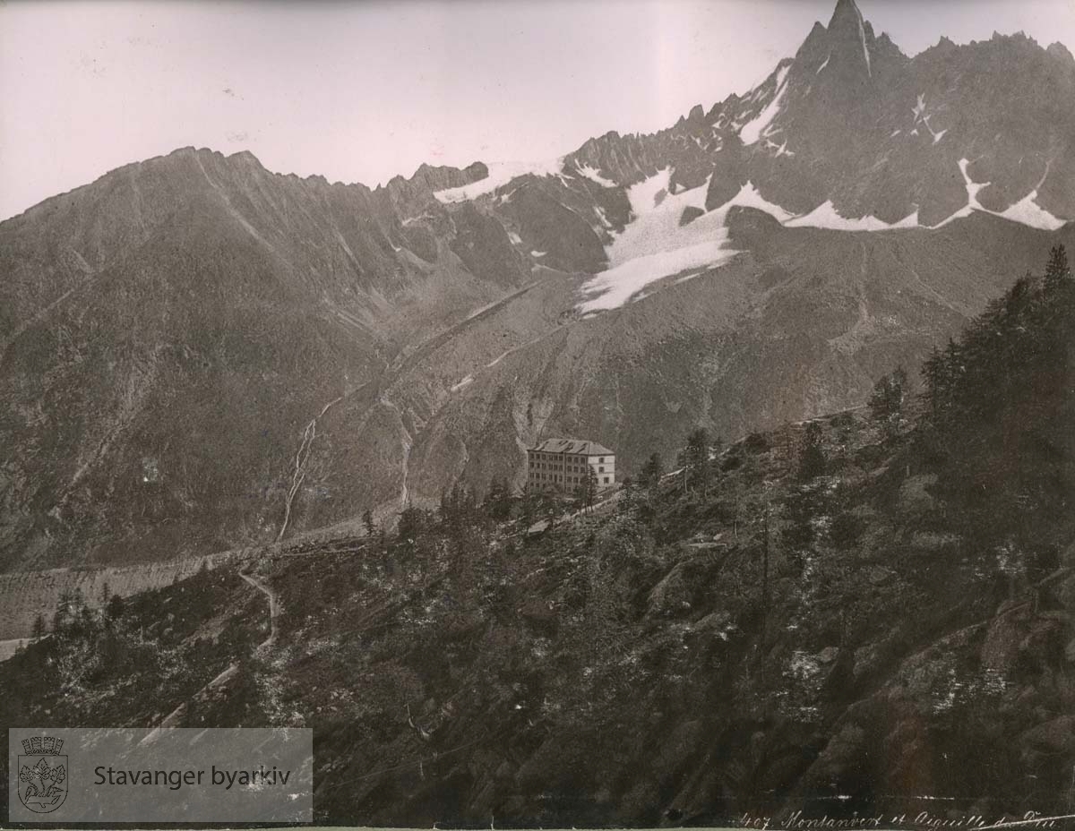 Montanvert i Chamonix sommeren 1884