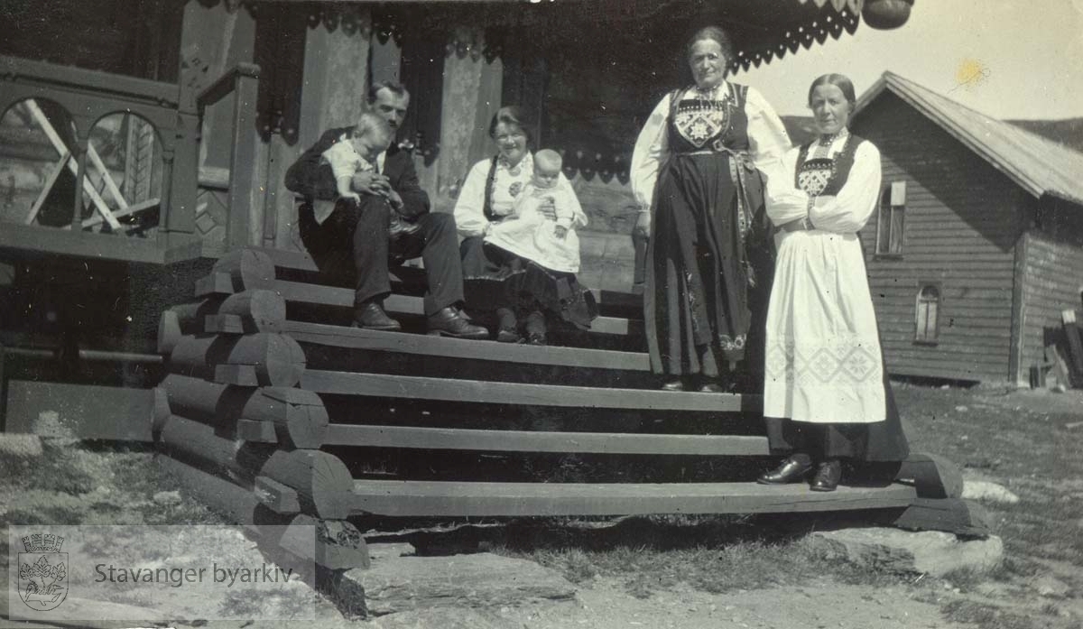 Tur til Haukeliseter, sommeren 1917