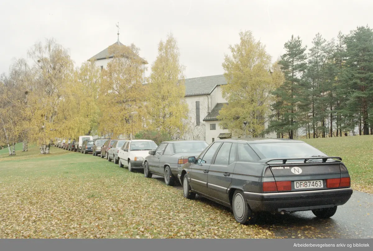 Grefsen kirke. 19. oktober 1996