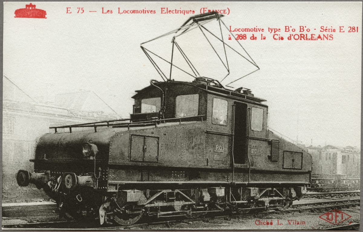 Compagnie du chemin de fer de Paris à Orléans, PO E 283.