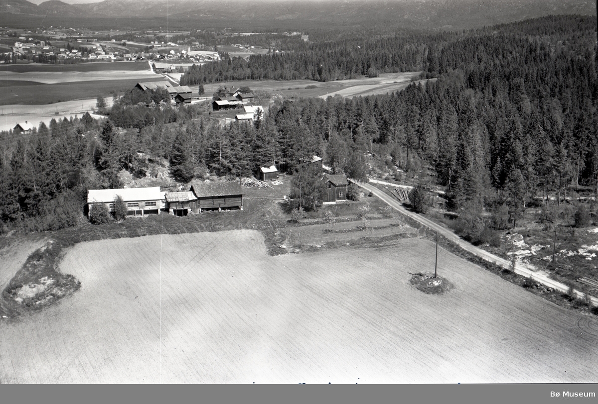 Flyfoto av Kåsa i Roevegen.