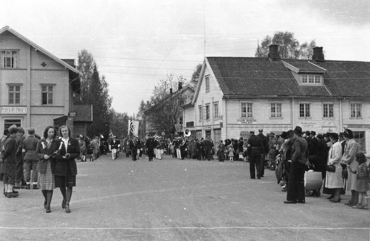 Østmoehjørnet,17.mai 1945
