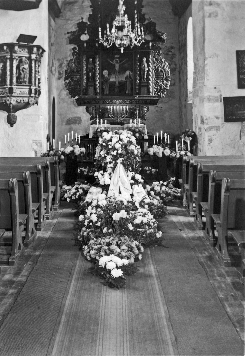 Christian Anker Baches bisettelse i Vår Frue Kirke 1946