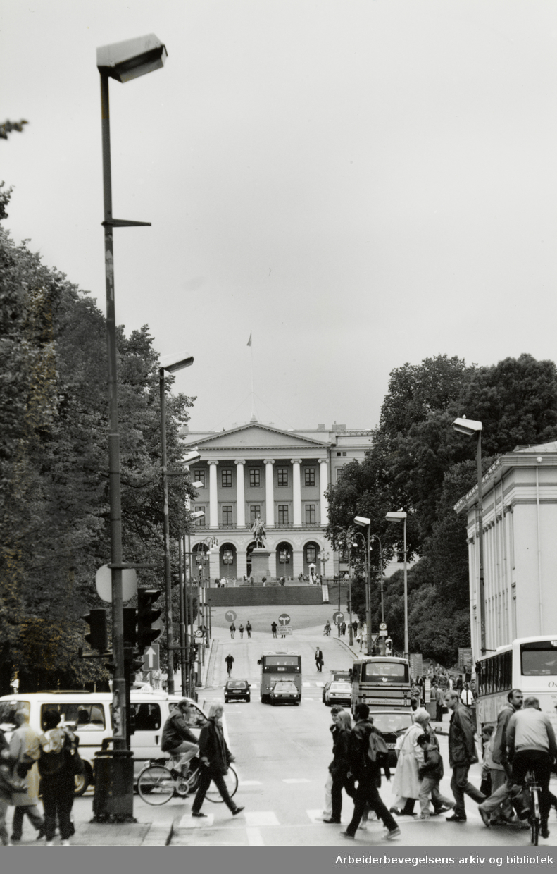 Karl Johans gate. 14. august 1993