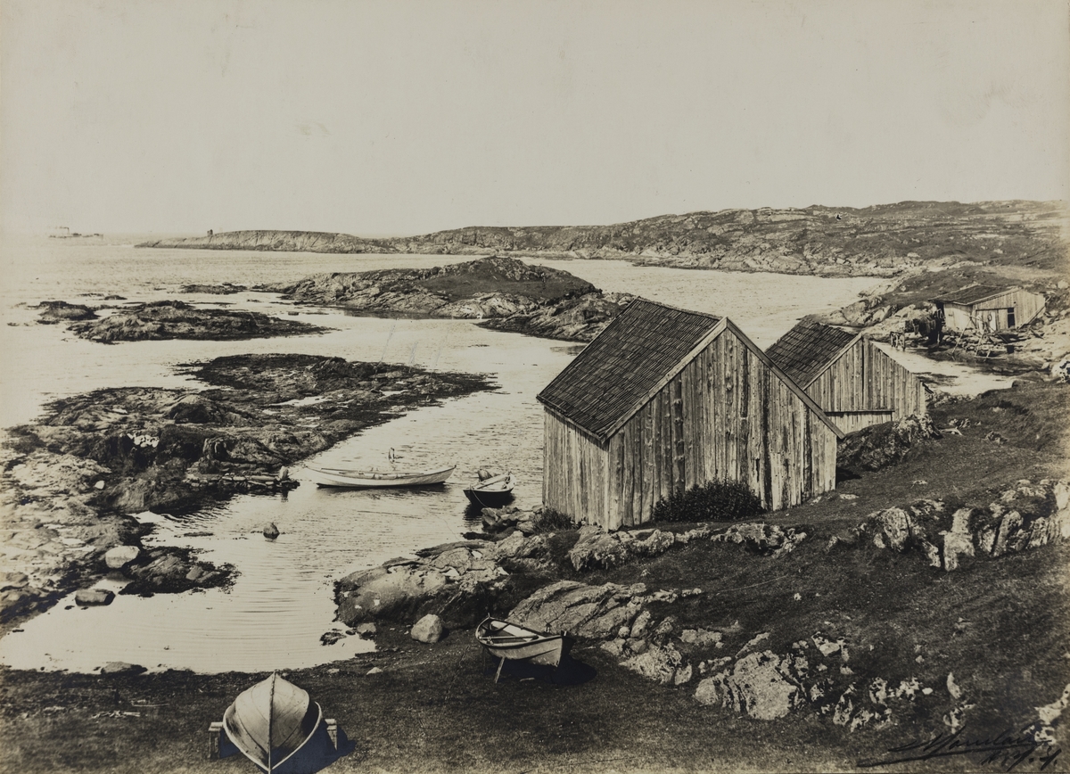 Vestvik og Gardsviken i le av "Kvalen", 1904.