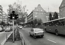 Kirkeveien. Januar 1977