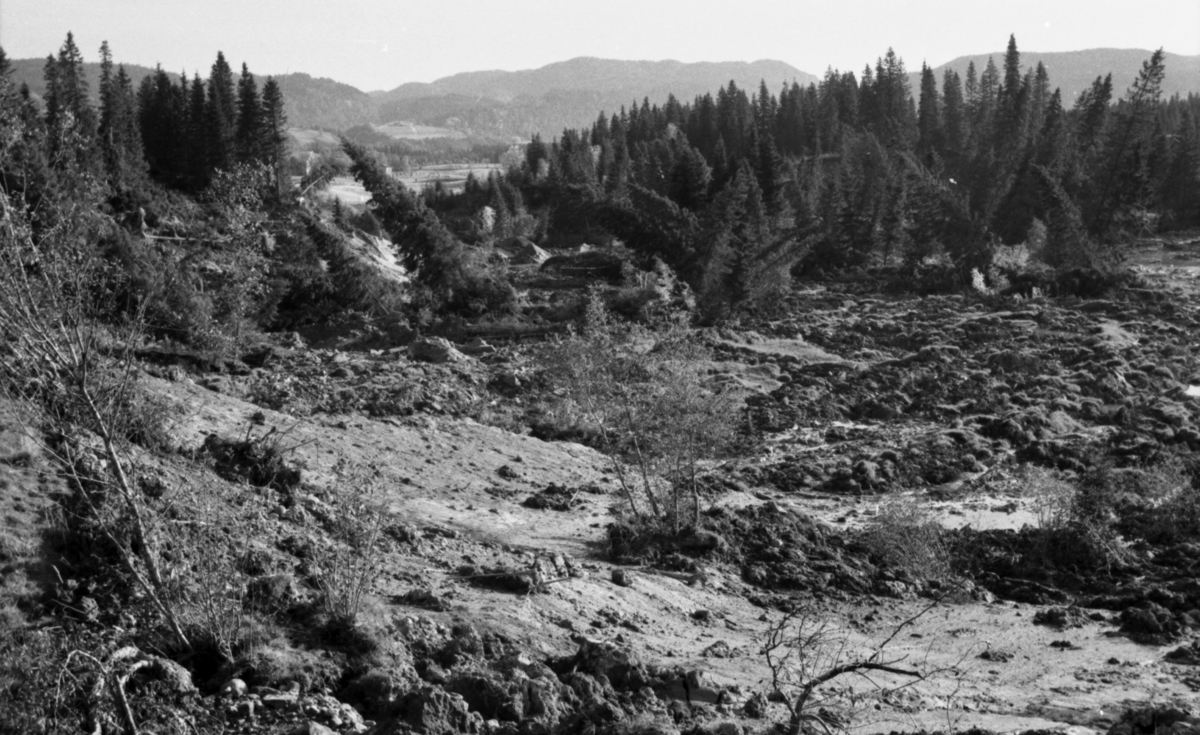Stjørdal, jordskred september 1962