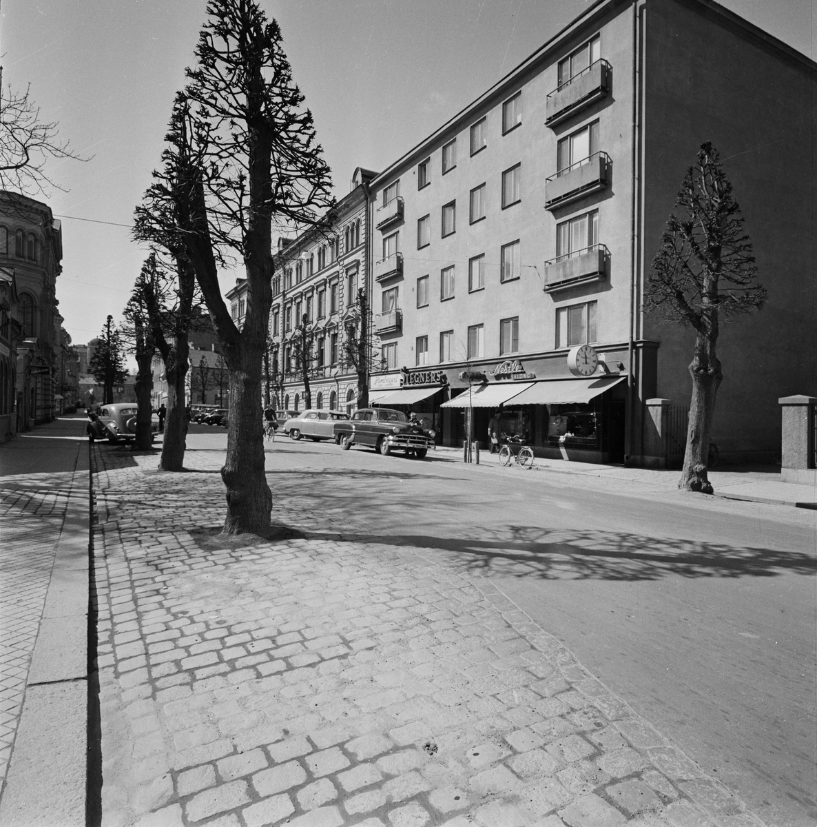 Bangårdsgatan, Uppsala 1950