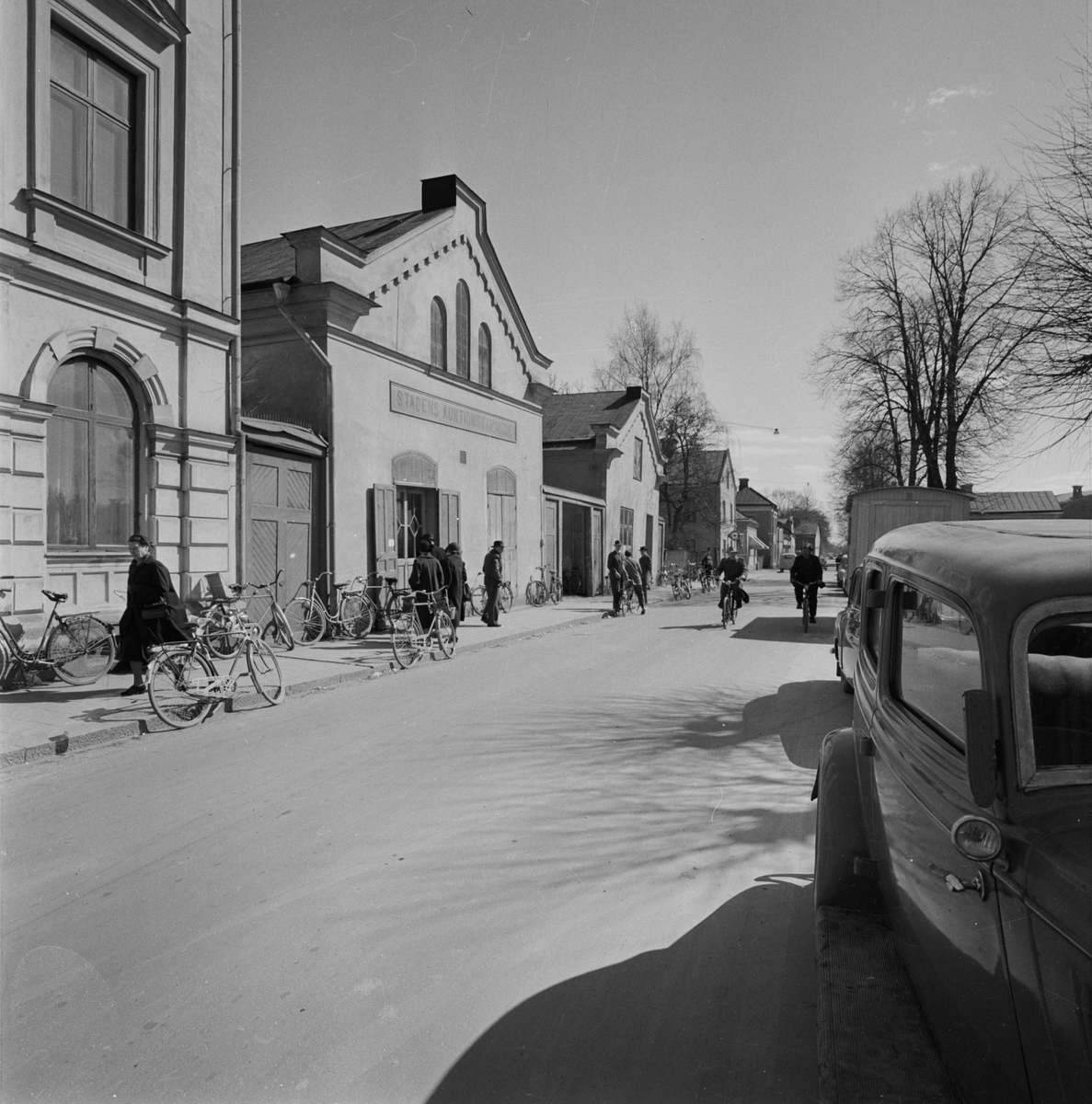 Dragarbrunnsgatan, Uppsala 1950