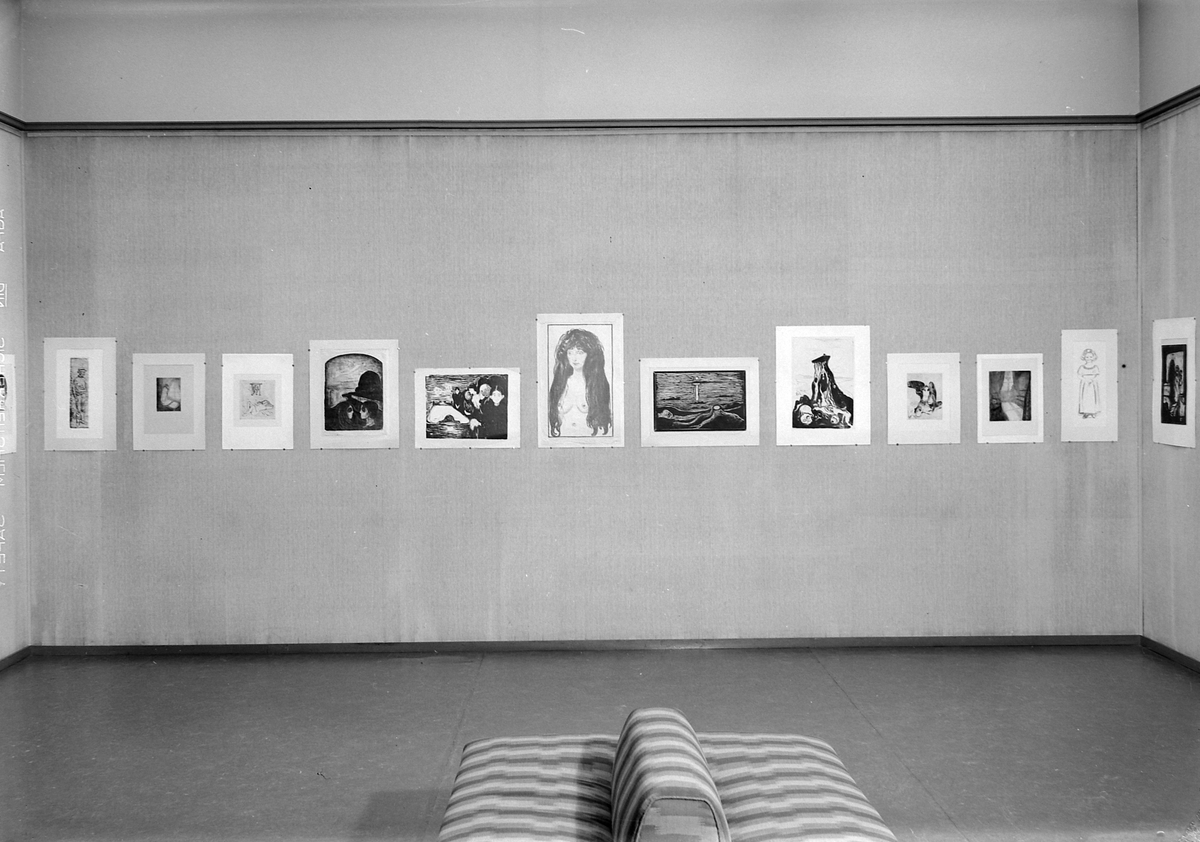 Edvard Munch utstilling i Trondhjems Kunstforening