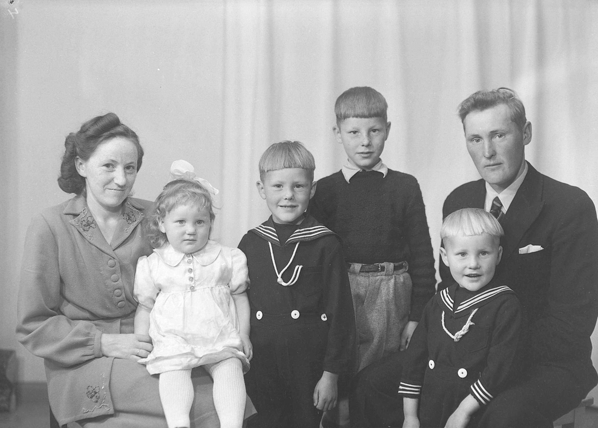 Lars Brattås med familie