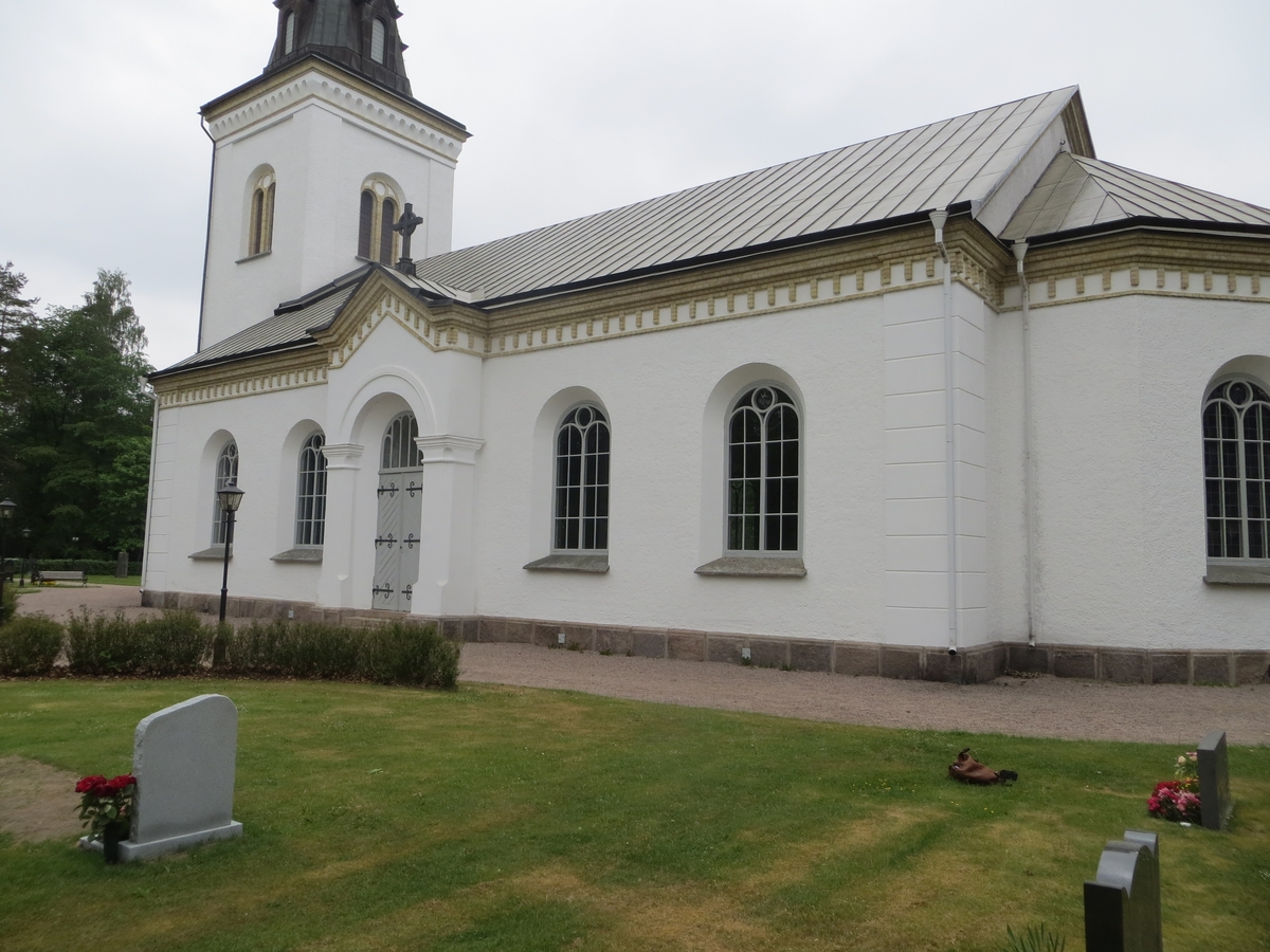 Exteriör, Hångers kyrka i Hångers socken, Värnamo kommun.