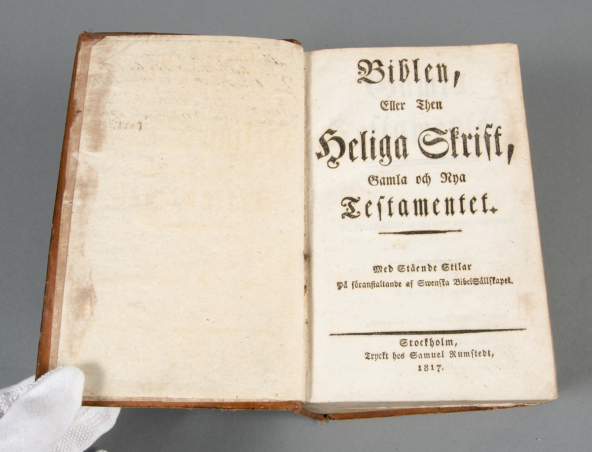 Bibel - Upplandsmuseet / DigitaltMuseum