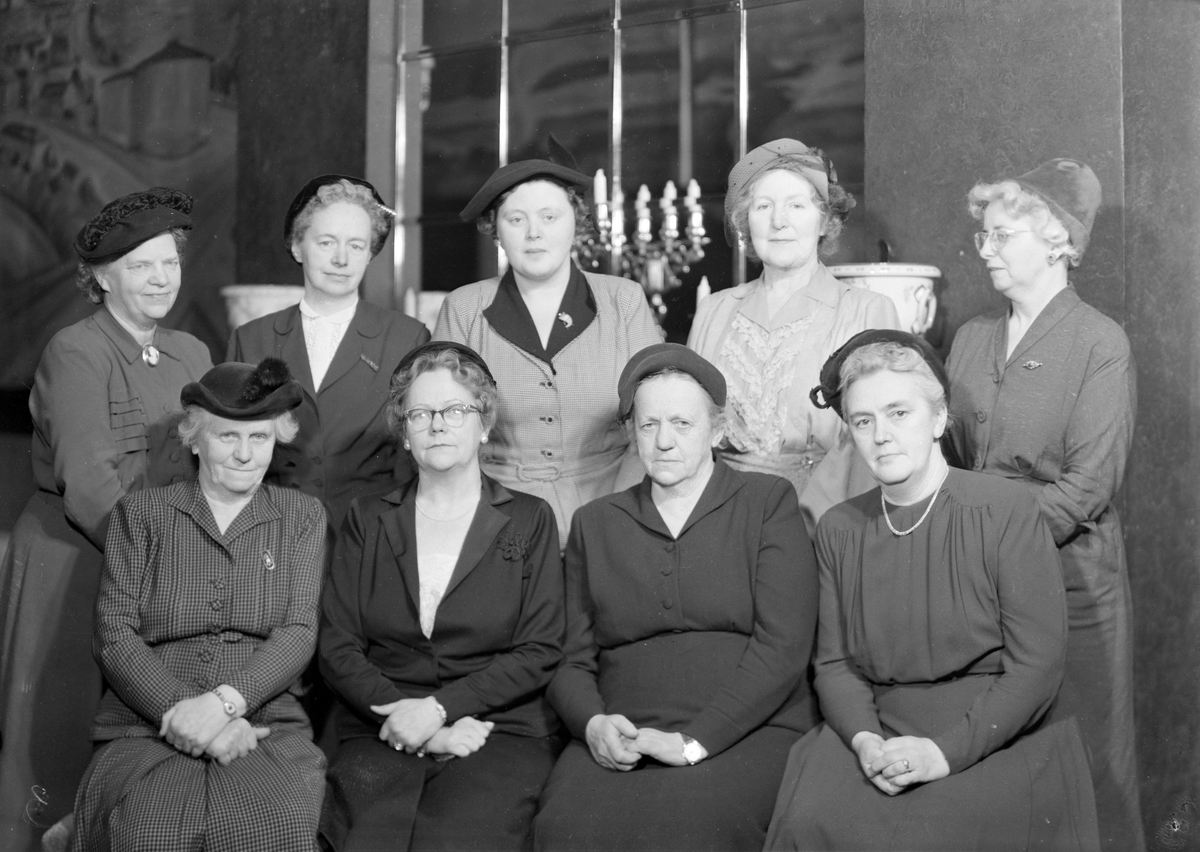 Styre og varemenn i Trondhjems Kvinnesaksforening