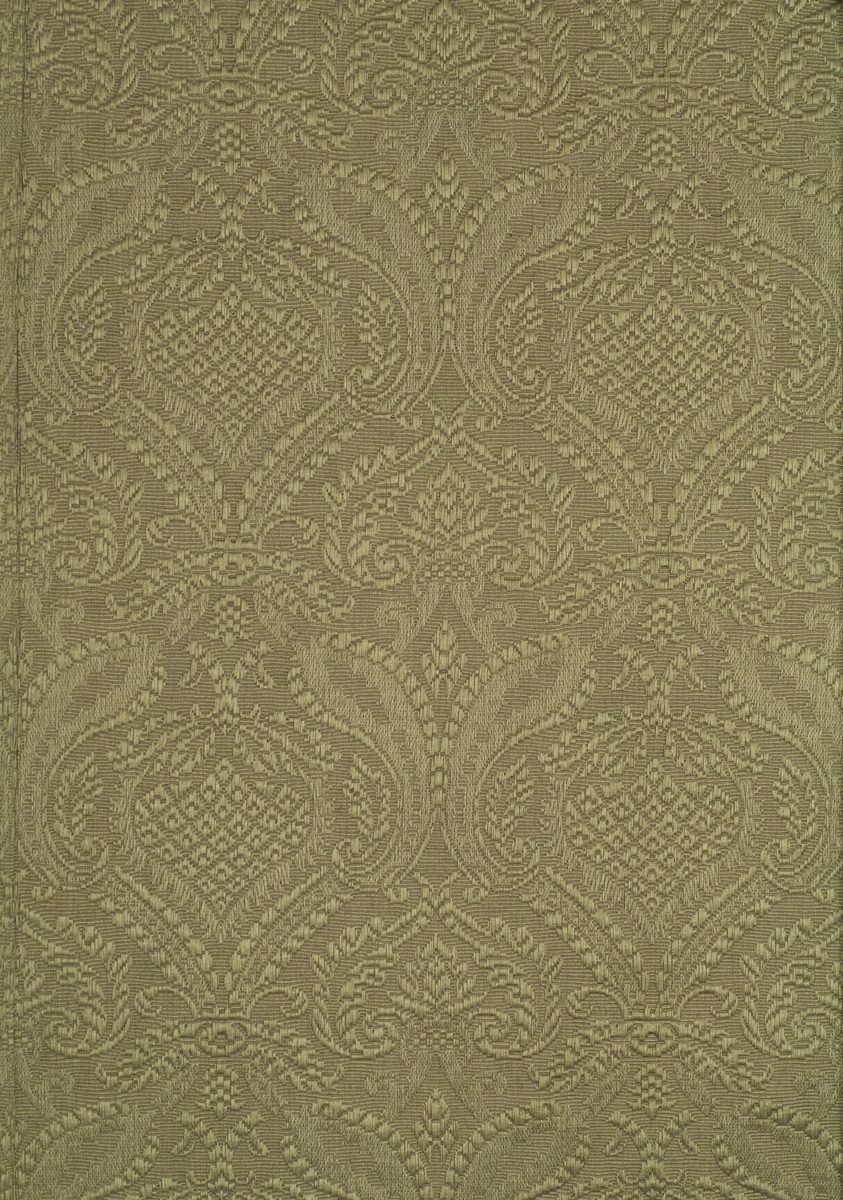 silke-ull-damask, kopi av original veggtekstil.