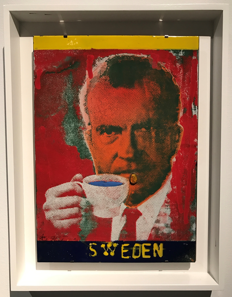 Nixon-Emalje, Sweden [Materialbilde]